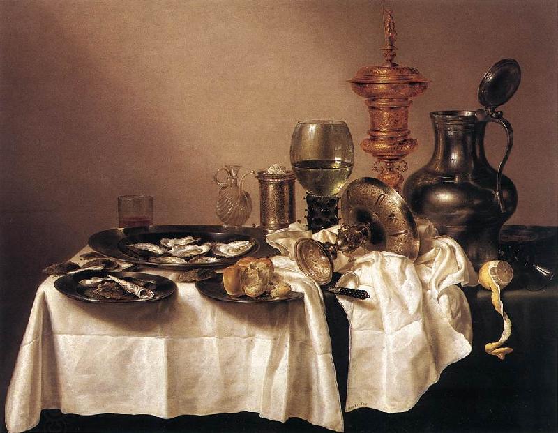 HEDA, Willem Claesz. Still-life with Gilt Goblet sg China oil painting art